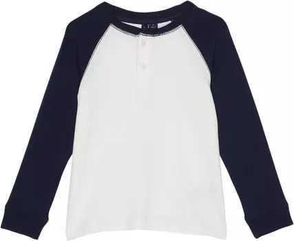 Футболка Janie and Jack Color-Blocked Henley, цвет Multicolor