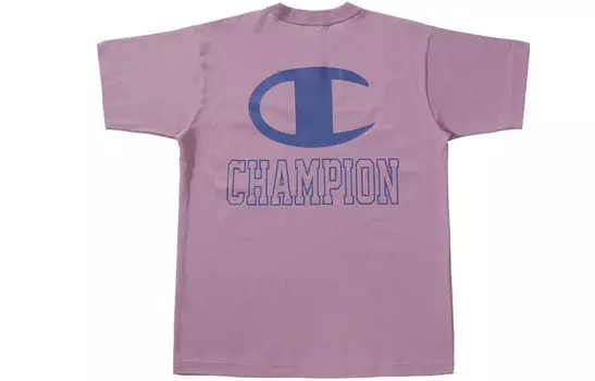 Футболка Japanese Line унисекс светло-фиолетовая Champion, светло-фиолетовый