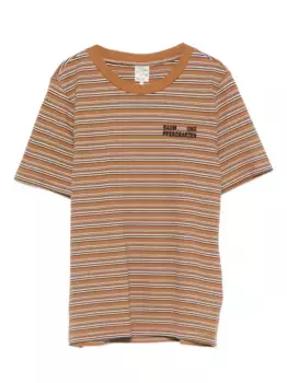 Футболка Jawo в полоску с круглым вырезом Baum Und Pferdgarten, коричневый