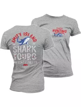 Футболка Jaws, серый