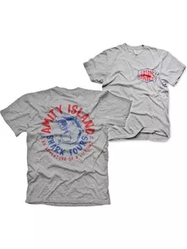 Футболка Jaws, серый