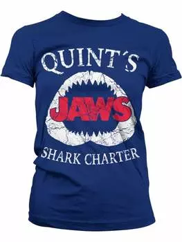 Футболка Jaws, синий
