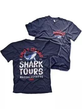 Футболка Jaws, синий