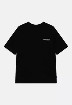 Футболка JCOAERO PRINT TEE CREW NECK Jack & Jones, черный