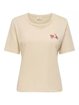 Футболка JDY, бежевый