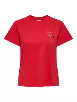 Футболка JDY, цвет printshirt 'daisy' rot