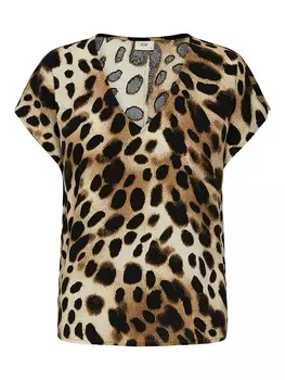 Футболка JDY, коричневый