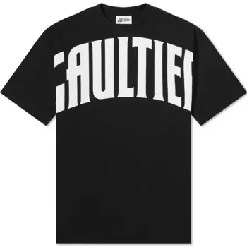 Футболка Jean Paul Gaultier Logo Oversized T-Shirt, цвет Black & White