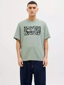Футболка Jeff Jack & Jones, зеленый