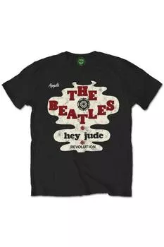 Футболка «Эй, Джуд Революция» The Beatles, черный