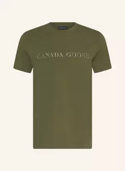 Футболка Эмерсен Canada Goose, хаки