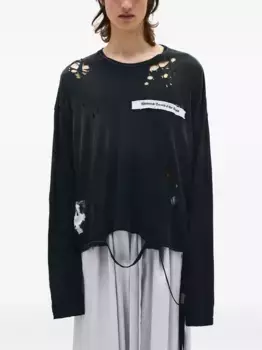 Футболка Эмиля Ann Demeulemeester, черный