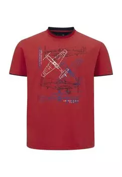 Футболка ЭРЛ ДИЛЛОНС Charles Colby, красный