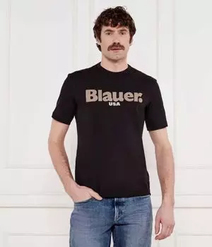 Футболка Эрнст Regular fit Blauer, черный