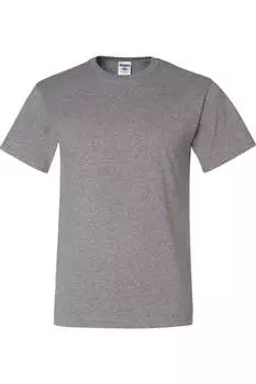 Футболка JERZEES Dri-Power 50/50, цвет oxford