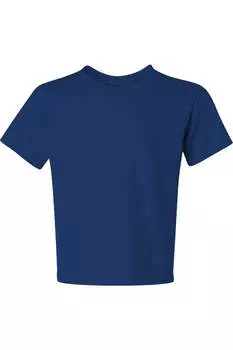 Футболка JERZEES Dri-Power Youth 50/50, цвет royal