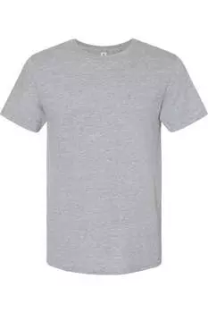 Футболка JERZEES Premium Blend Ringspun с круглым вырезом, цвет oxford