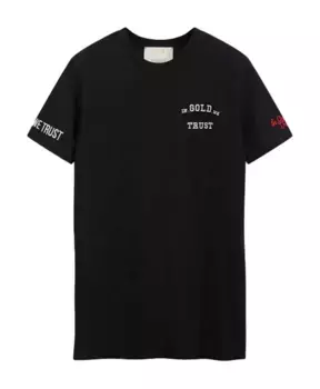 Футболка Jet Pusha In Gold We Trust, черный