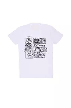 Футболка Эвок Манга Star Wars, белый