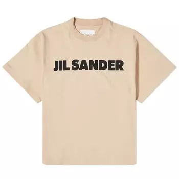 Футболка Jil Sander, бежевый