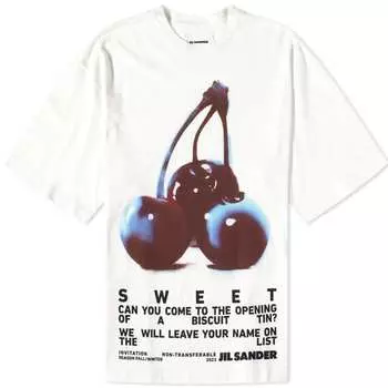 Футболка Jil Sander Cherry
