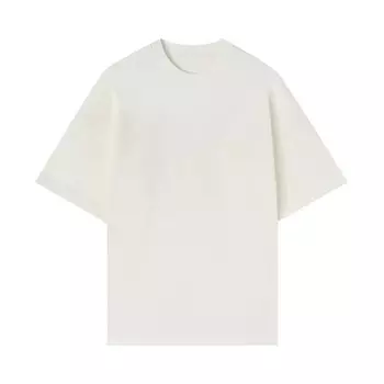 Футболка Jil Sander Logo Boxy T-Shirt Porcelain, белый
