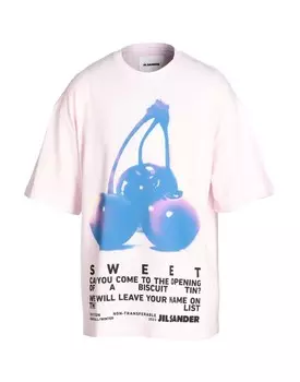 Футболка Jil Sander, розовый