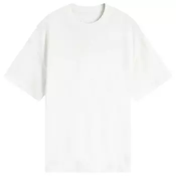 Футболка Jil Sander с логотипом в тональной гамме Jil Sander+, цвет porcelain