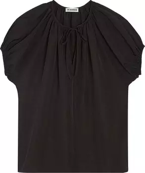 Футболка Jil Sander Short-Sleeve Top 'Black', черный