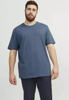 Футболка JJEPAULOS CREW NECK NOOS Jack & Jones, цвет Denim Blue