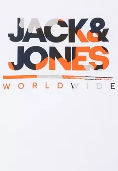 Футболка JJLUKE TEE CREW NECK Jack & Jones, белый