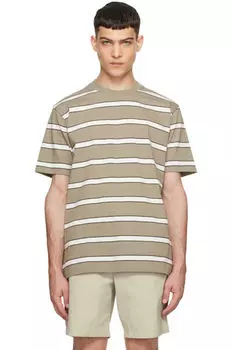 Футболка Йоханнеса серо-коричневого цвета NORSE PROJECTS