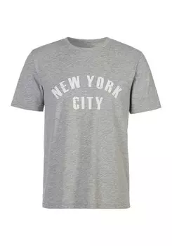 Футболка John Devin, пятнистый серый