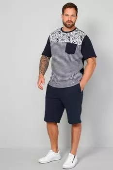 Футболка John F. Gee Kurzarm, морской