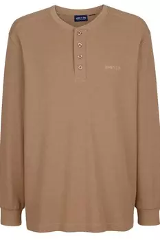 Футболка John F. Gee Kurzarm, серо коричневый