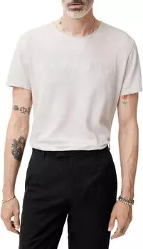 Футболка John Varvatos Freedom Tee KG6931S25, цвет Salt