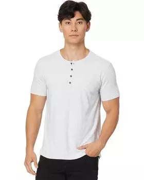 Футболка John Varvatos Jordan Henley K6551F24, цвет Light Grey Heather