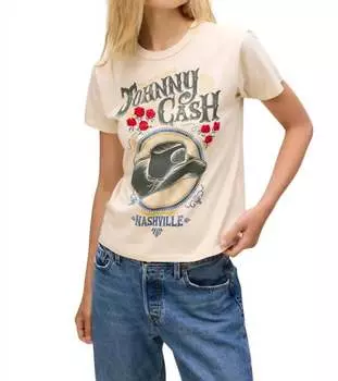 Футболка Johnny Cash The Fabulous Ringer в песке DAYDREAMER, цвет sand