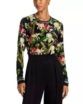 Футболка Johnny Was The Janie Favorite с длинными рукавами, мультиколор