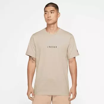 Футболка Jordan Air Embroidered M J, цвет Legend Lt Brown/Black/(Black)
