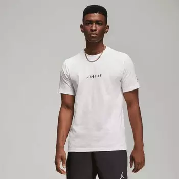 Футболка Jordan Air Embroidered M J, цвет Wei/Schwarz/Schwarz