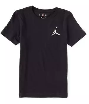 Футболка Jordan Big Boys 8–20 с короткими рукавами Jumpman Air Essentials, черный