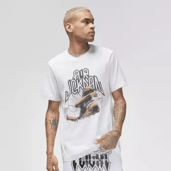 Футболка Jordan Dri-FIT Tee, белый/черный