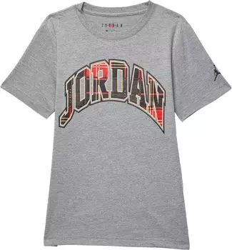Футболка Jordan Essentials Plaid Short Sleeve Tee, цвет Carbon Heather