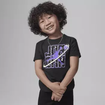Футболка Jordan Flight Toddler Galaxy Glow T-Shirt, черный