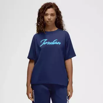 Футболка Jordan Flocked Holiday T-Shirt, синий
