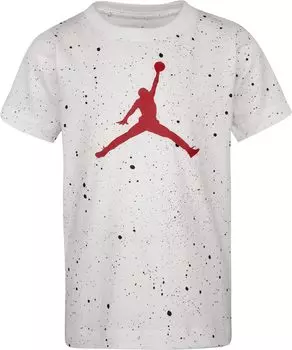 Футболка Jordan Jordan Aop Splatter Print Tee, цвет White/White/Black