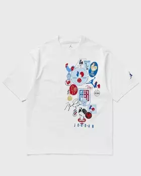 Футболка Jordan Jordan Sport X Fdration Franaise De Basketball Tee, цвет white/old royal
