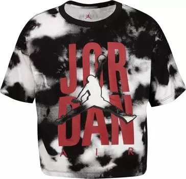 Футболка Jordan Jordan Tie-Dye Air Tee, цвет Black/Tie-Dye