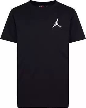 Футболка Jordan Jumpan Dri-FIT для мальчиков, черный